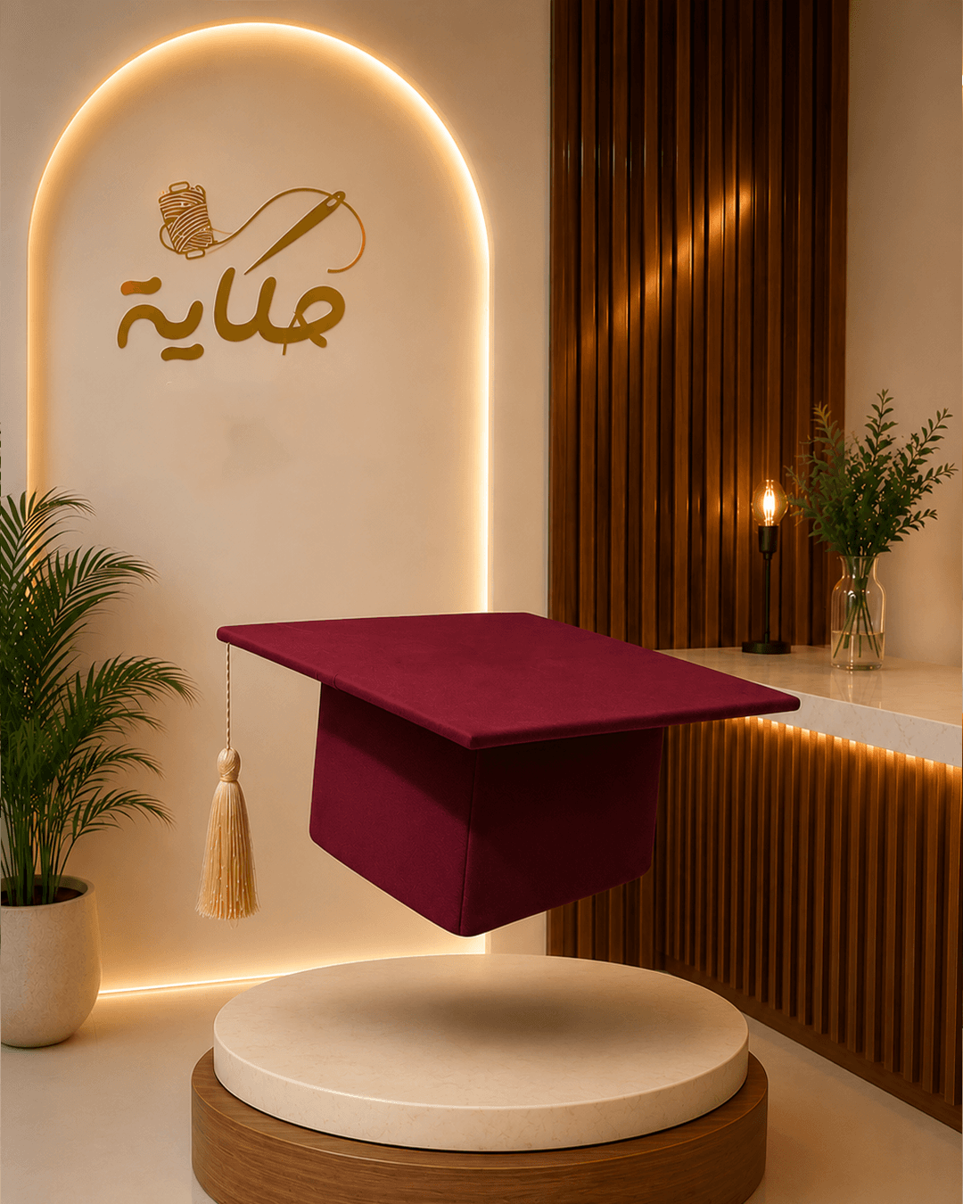 قبعة تخرج ملكية